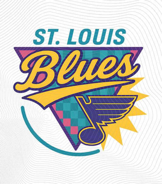 STL Blues Retro Tee