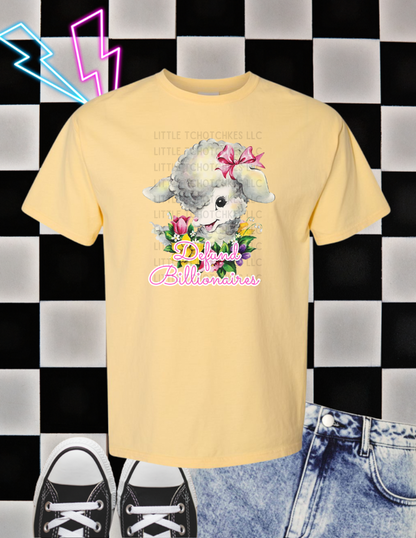 Defund Billionaires retro vintage kitsch T-Shirt