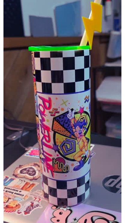 * 3D Printed Straw Charm *