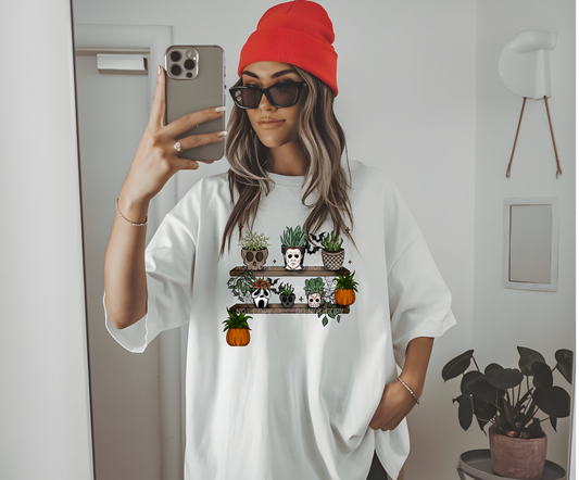 Haunted Houseplants | Spooky Shelf Graphic Tee
