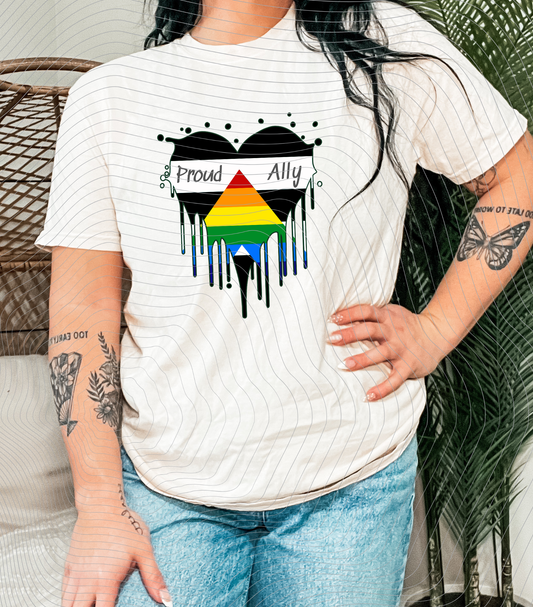 Proud Ally | Inclusivity | Pride Tee