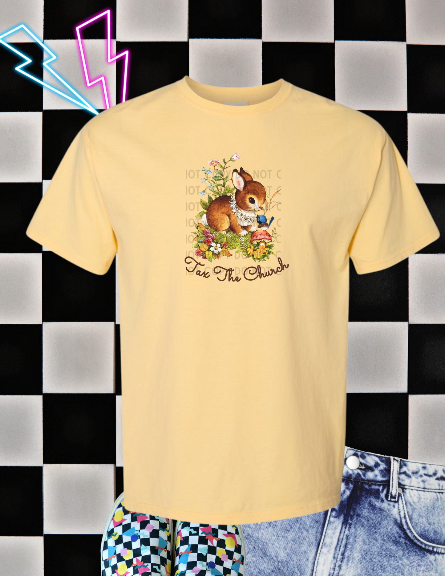 Retro Kitsch Cutesy-Tax The Church