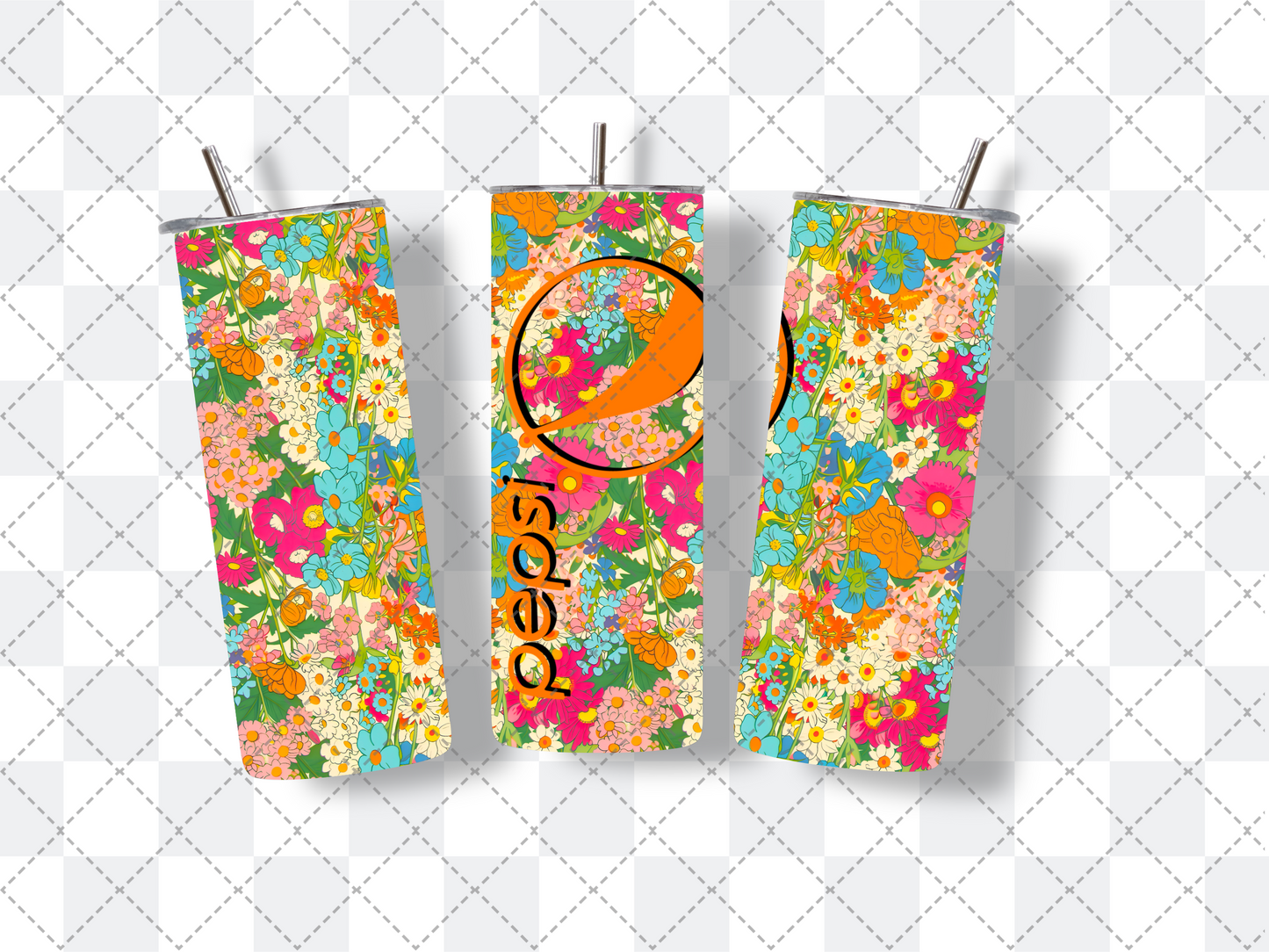 Floral Sodie Tumbler | 20 oz