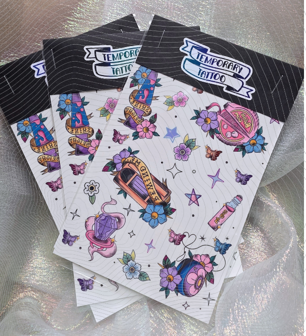 90's Nostalgia Tattoos X PixelCass