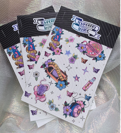 90's Nostalgia Tattoos X PixelCass