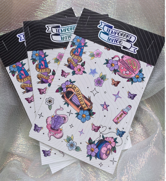 90's Nostalgia Tattoos X PixelCass