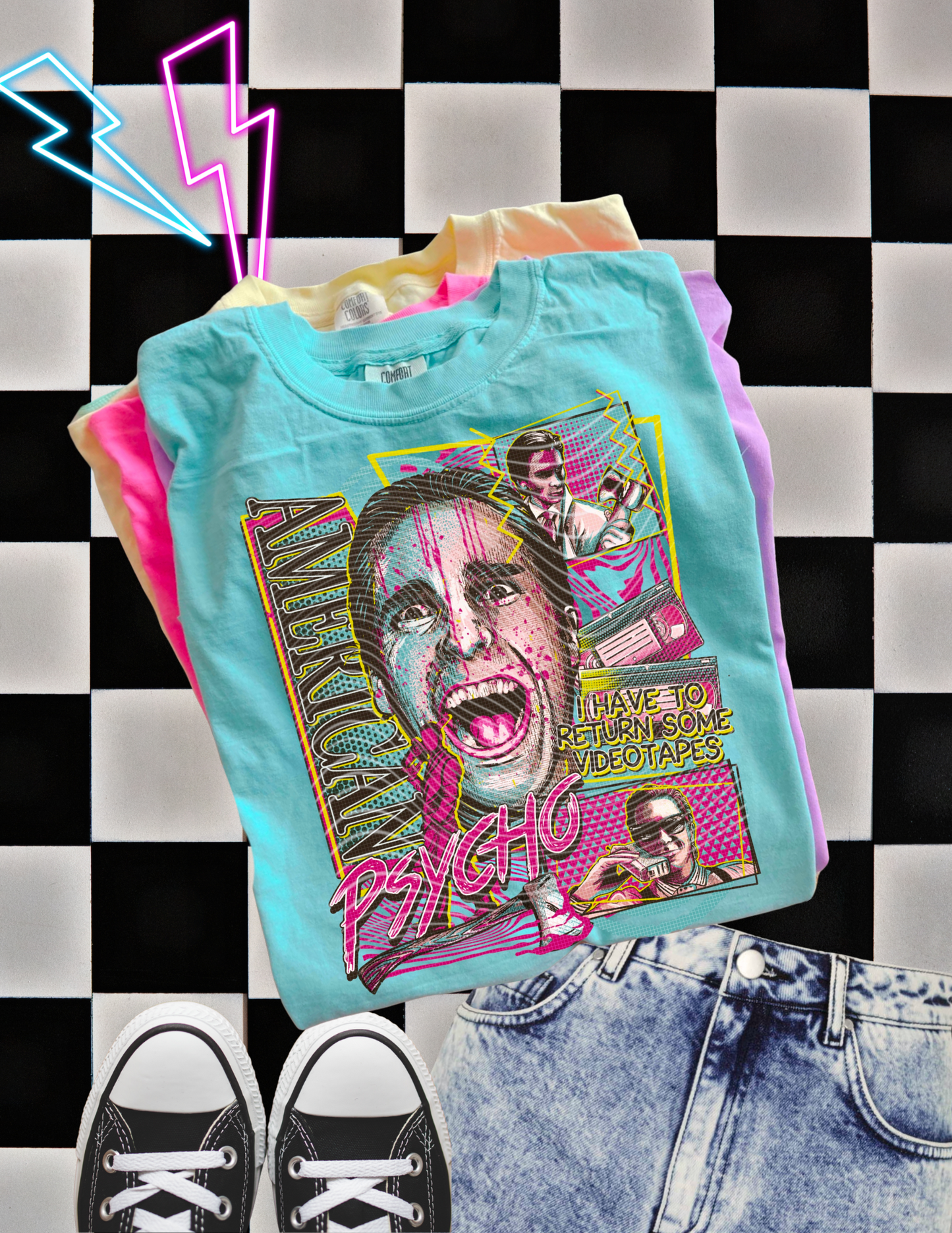 Psycho – Retro 80s Thriller Tee